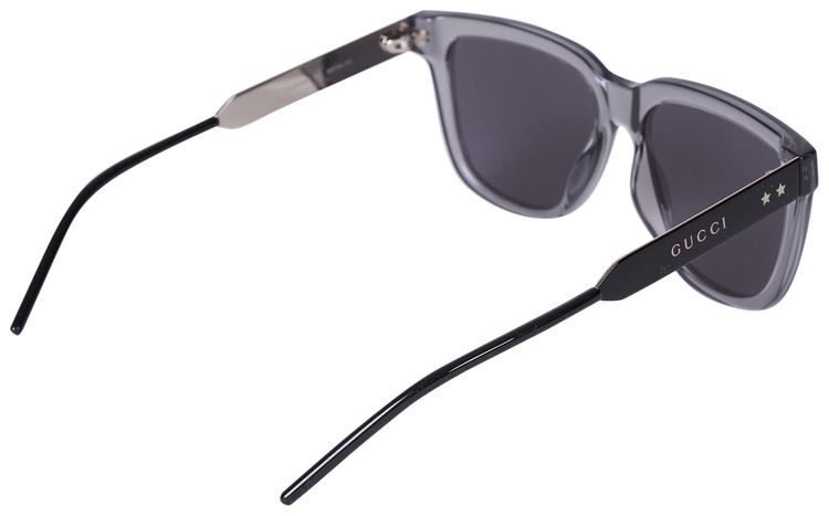 Gucci Square Sunglasses GreyBlackSmoke