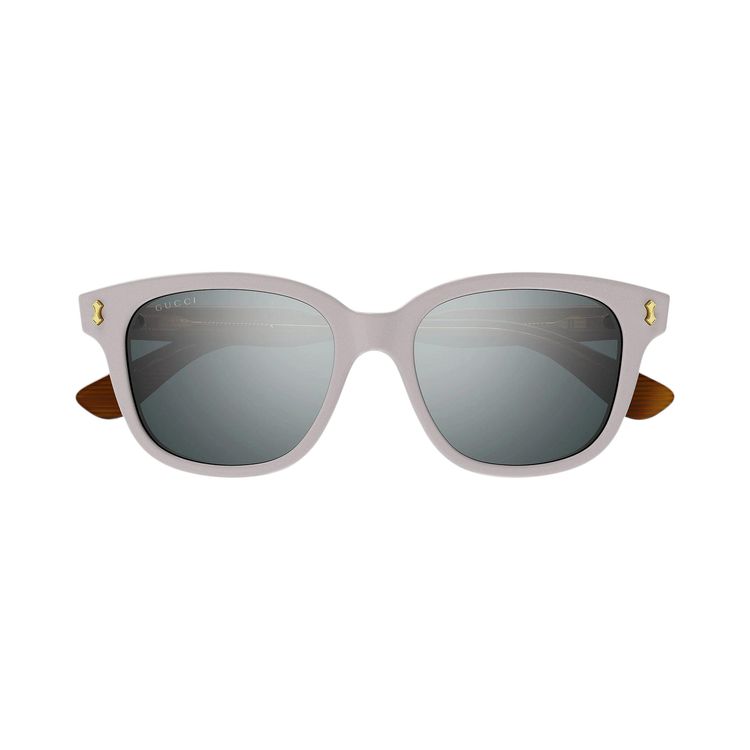 Gucci Square Sunglasses SilverBrown