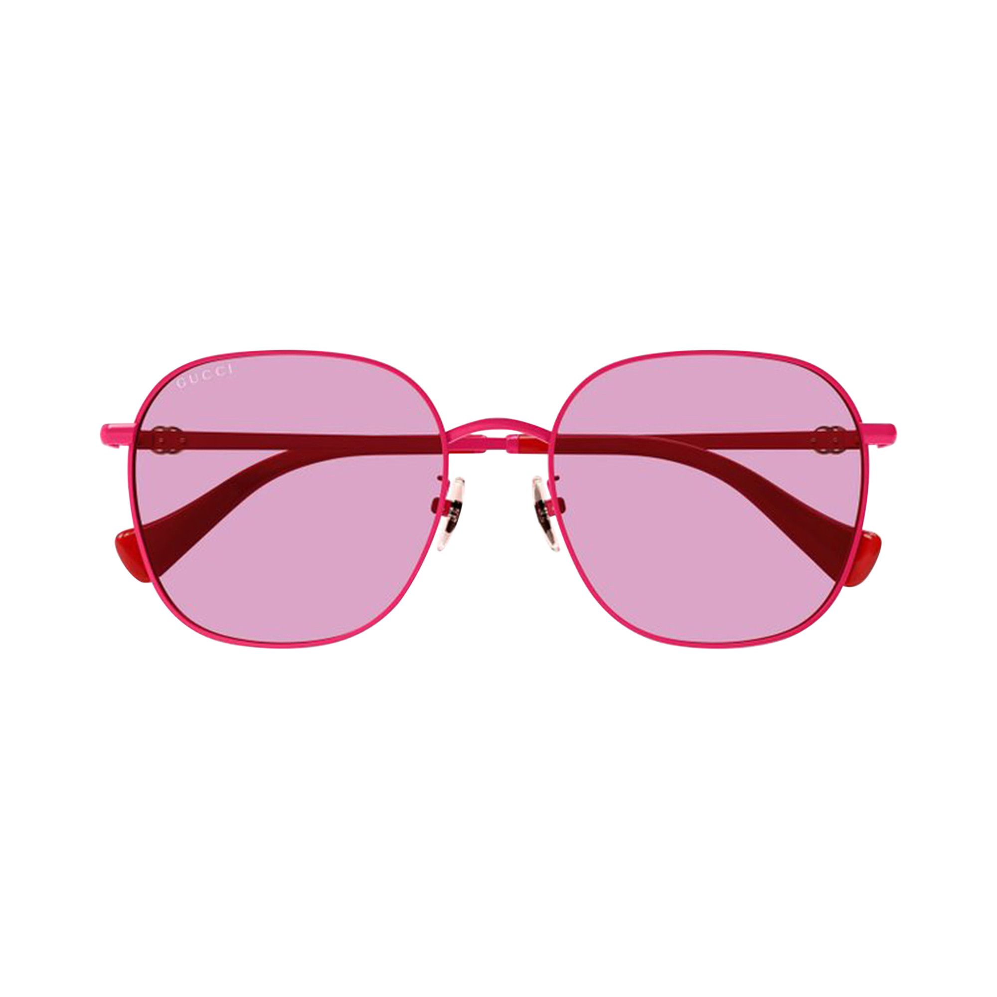 Buy Gucci Round Oval Sunglasses 'Red/Pink' - GG1142SA 006 | GOAT