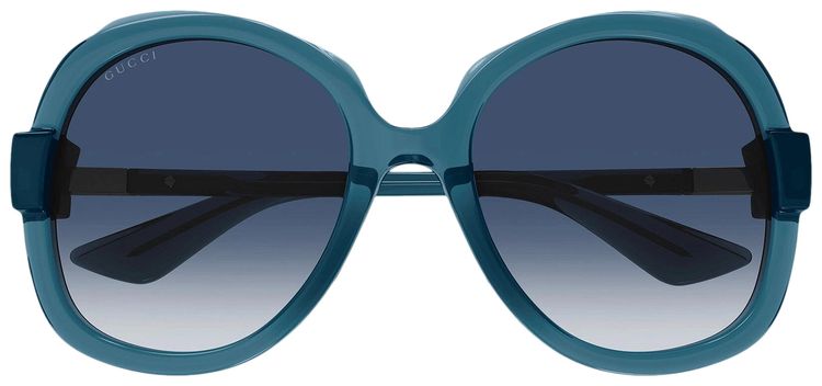 Gucci Round Oval Sunglasses Blue