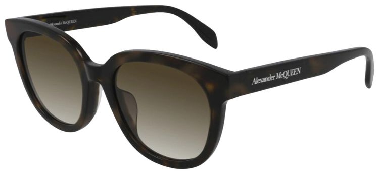 Alexander McQueen Square Sunglasses HavanaBrown