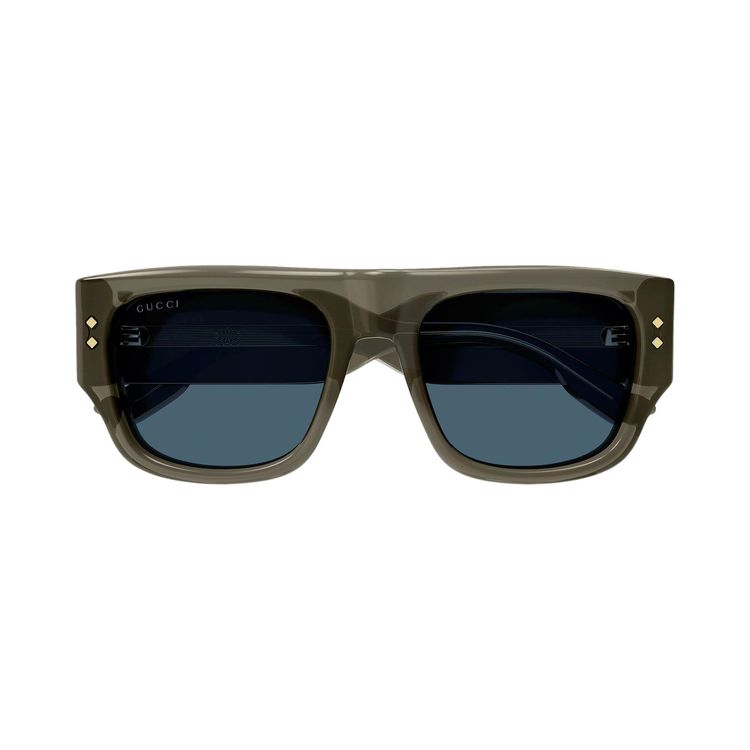 Gucci Square Sunglasses GreyBlue