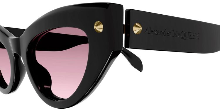 Alexander McQueen Cat Eye Glasses BlackPink