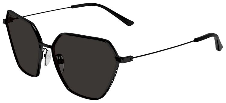 Balenciaga Geometric Sunglasses BlackGrey