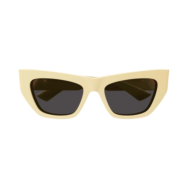 Bottega Veneta Cat Eye Glasses YellowGrey