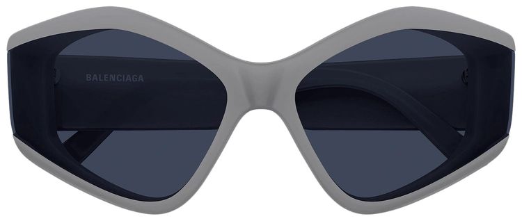 Balenciaga Geometric Sunglasses GreyBlue