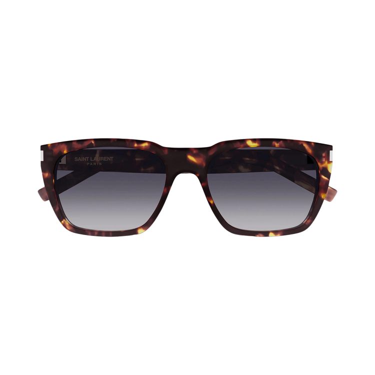 Saint Laurent Square Sunglasses HavanaGrey