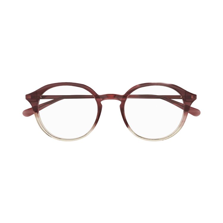 Gucci Round Eyeglasses Red