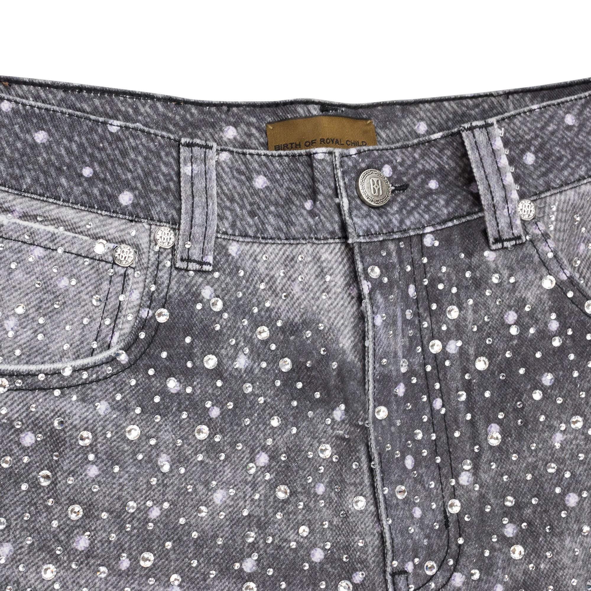 Royal Child Diamond Denim Birth Announcement