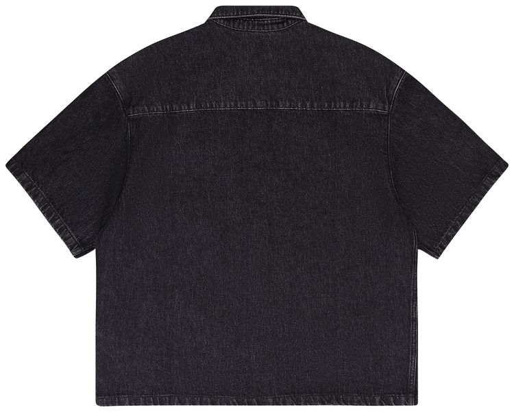 PURPLE BRAND Short Sleeve Shirt Black