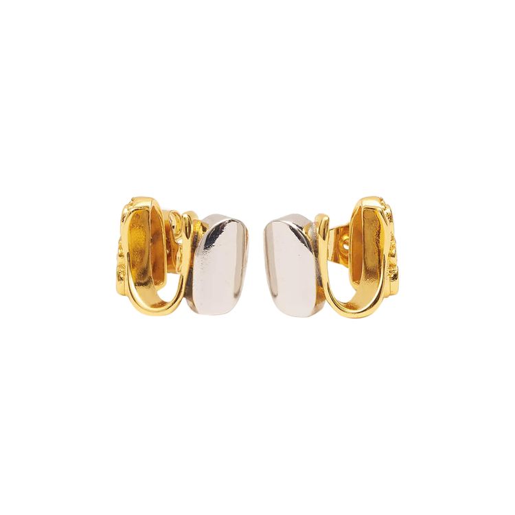 Medea Erin Taylor Hoops Earrings Gold Platinum