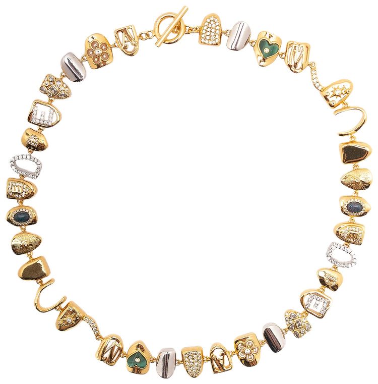 Medea Erin Taylor Necklace Gold Platinum