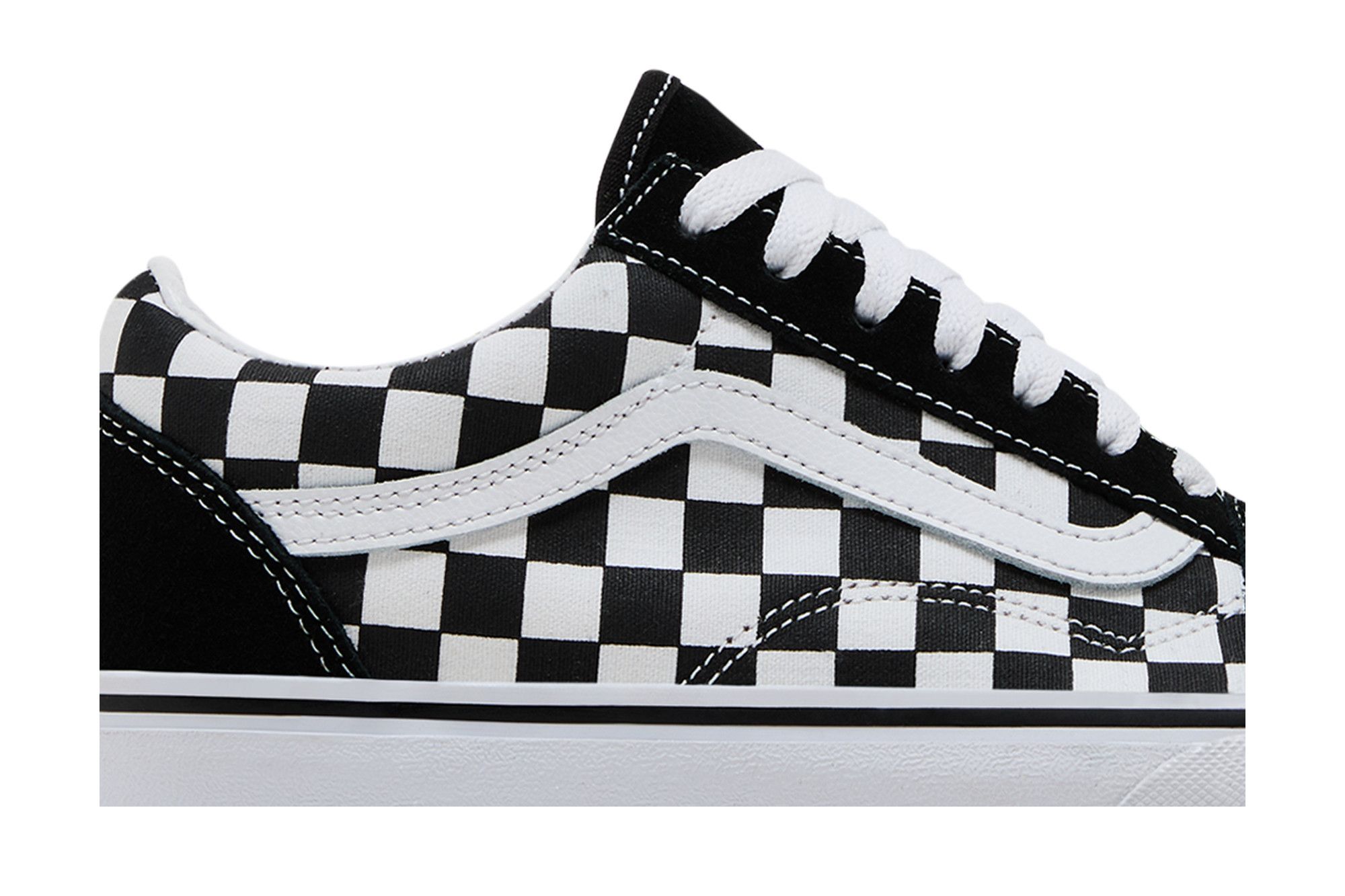 スニーカー ^VANS^ Old School Platform Checkerboard Black White VN0A3B3U VANS Old Skool Platform Plaid Checkerboard VN0A3B3UVYD - Shiekh