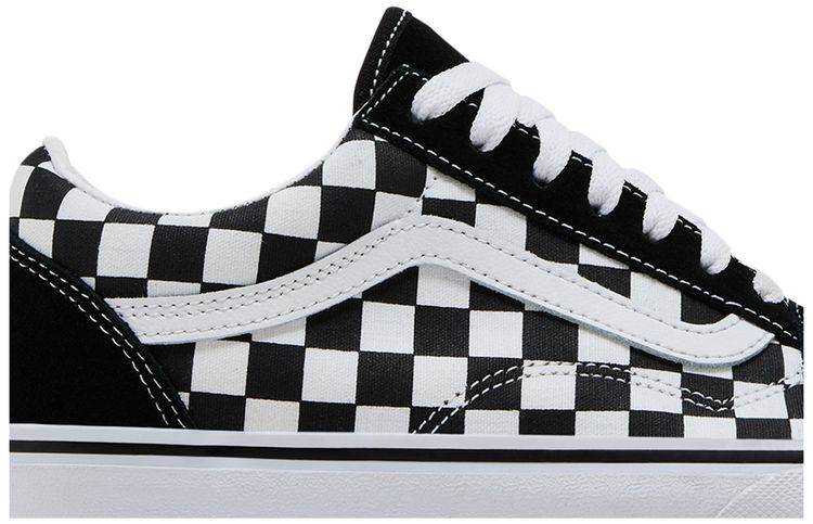 Vans Old Skool Platform Black White Checkerboard