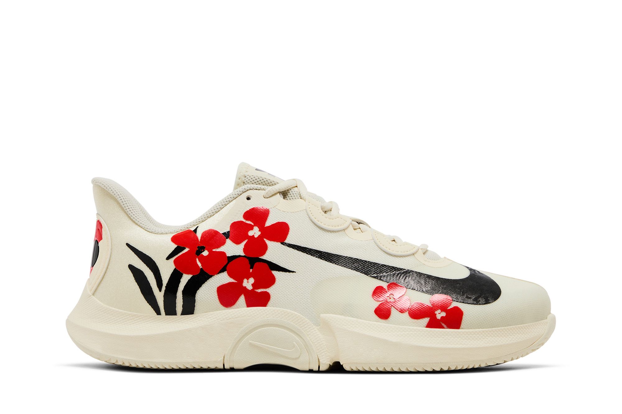 Buy Naomi Osaka x Wmns NikeCourt Air Zoom GP Turbo HC 'Hibiscus Flowers' -  DZ3362 100 | GOAT