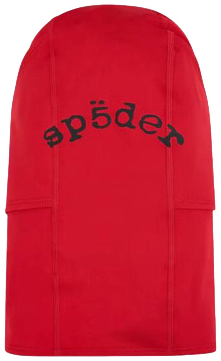 Sp5der Og Logo V2 Shiesty Mask Red