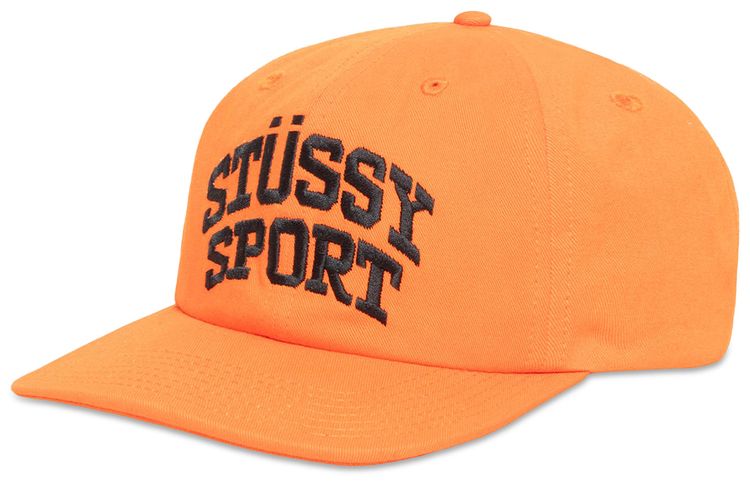 Stussy Mid Depth Sport Snapback Orange
