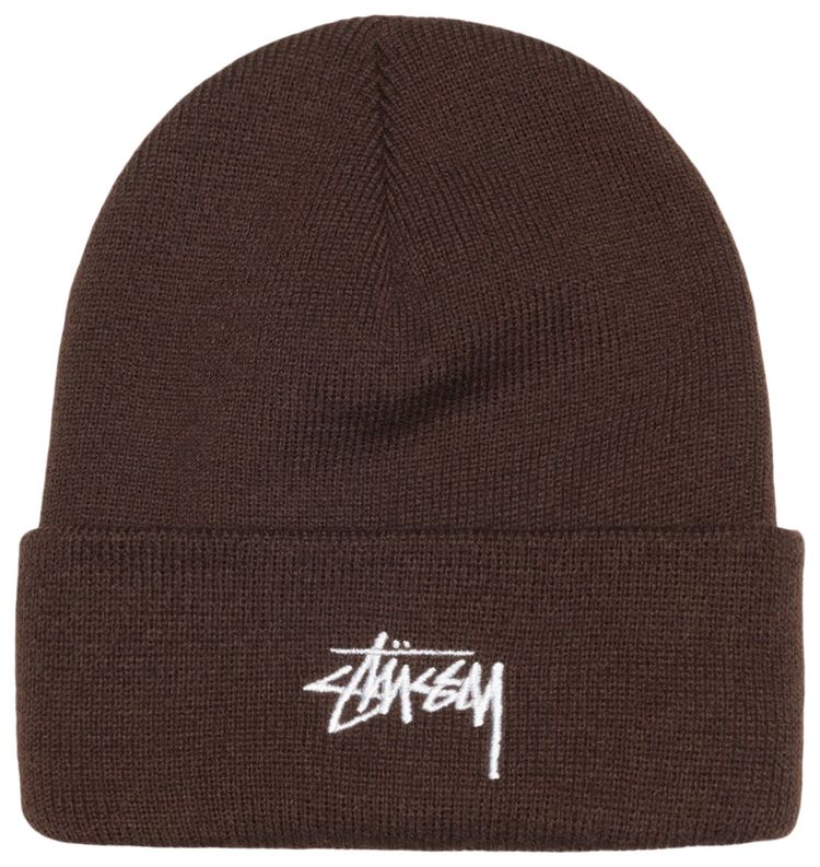 Stussy Cuff Beanie Stock Coffee