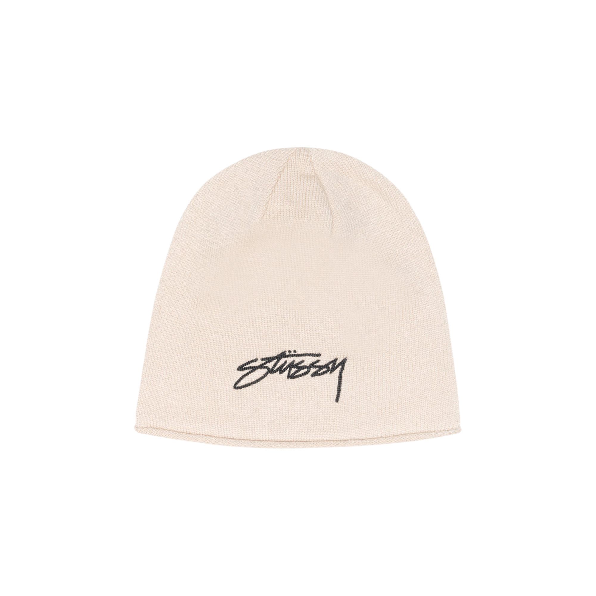 stussy SKULLCAP NUMBER 4 BONE ホワイト Buy Stussy Skullcap Chain Stitch Rolled Edge 'Bone' - 1321207 BONE