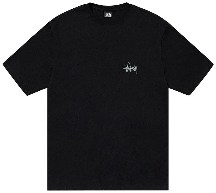 Stussy Built In USA Tee Pigment Dyed Black