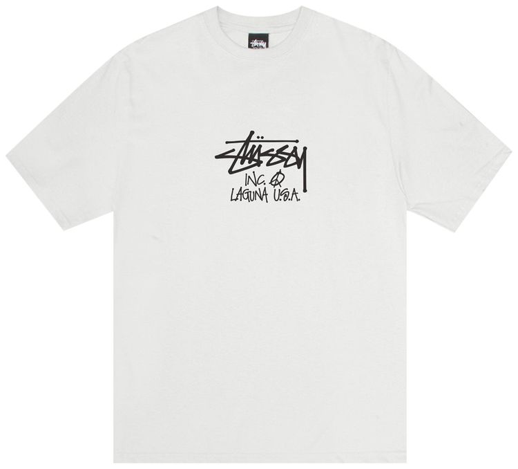 Stussy Laguna USA Tee Pigment Dyed Natural