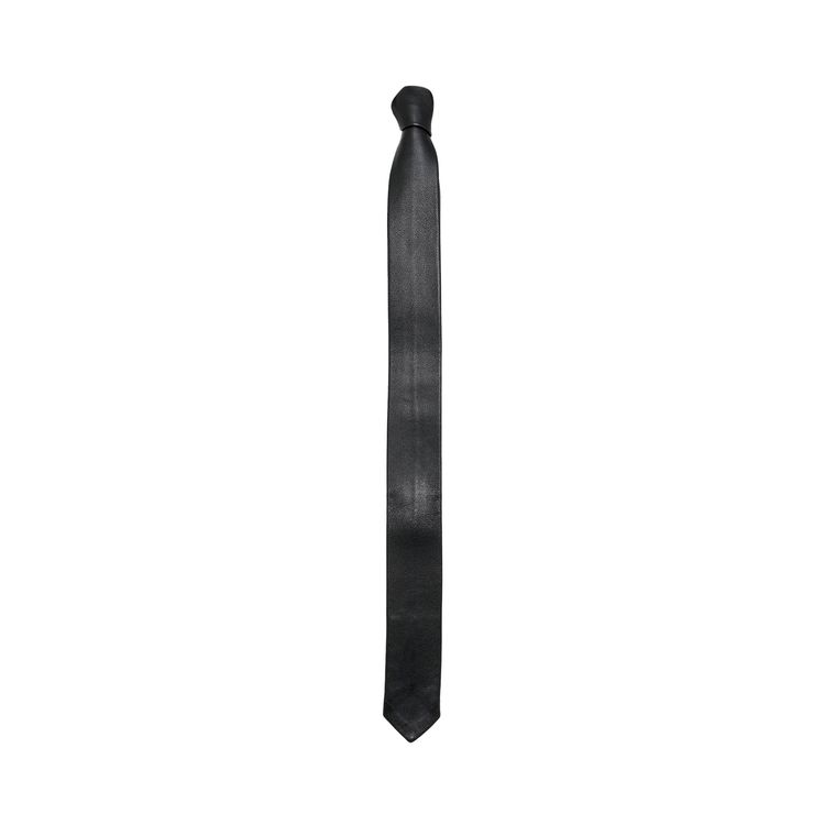 Stussy Leather Tie Black
