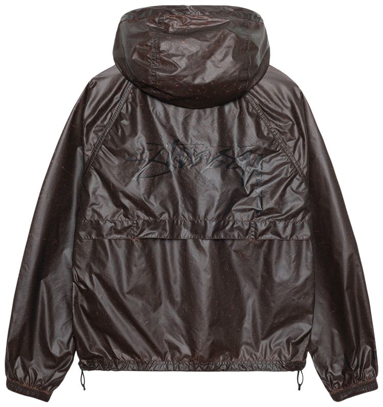 Stussy Beach Shell Cracked Ripstop Orange