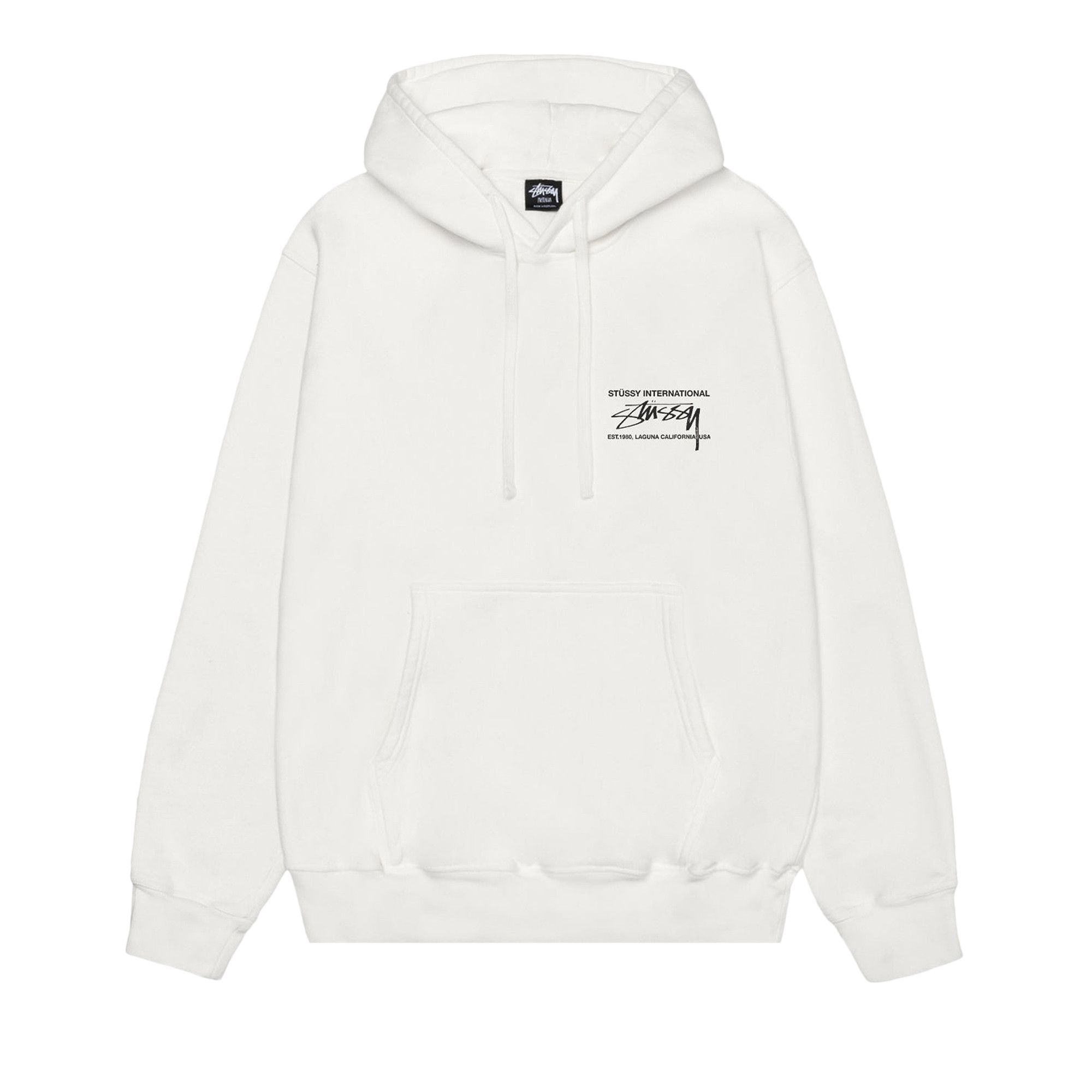 Buy Stussy Smooth International Hoodie Pigment Dyed 'Natural