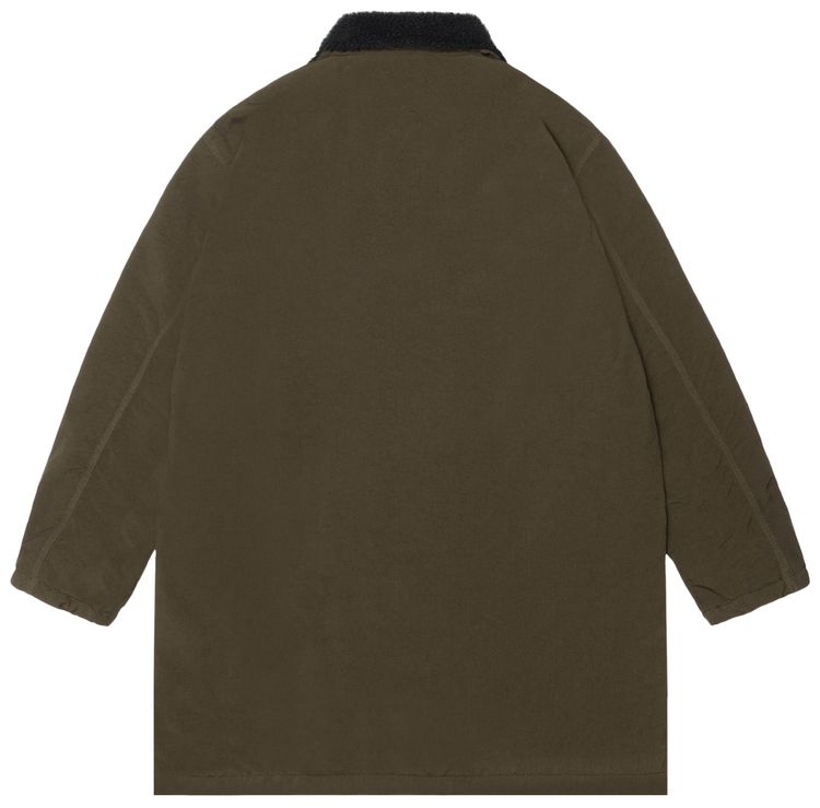 Stussy Insulated Long Coat Forest Green