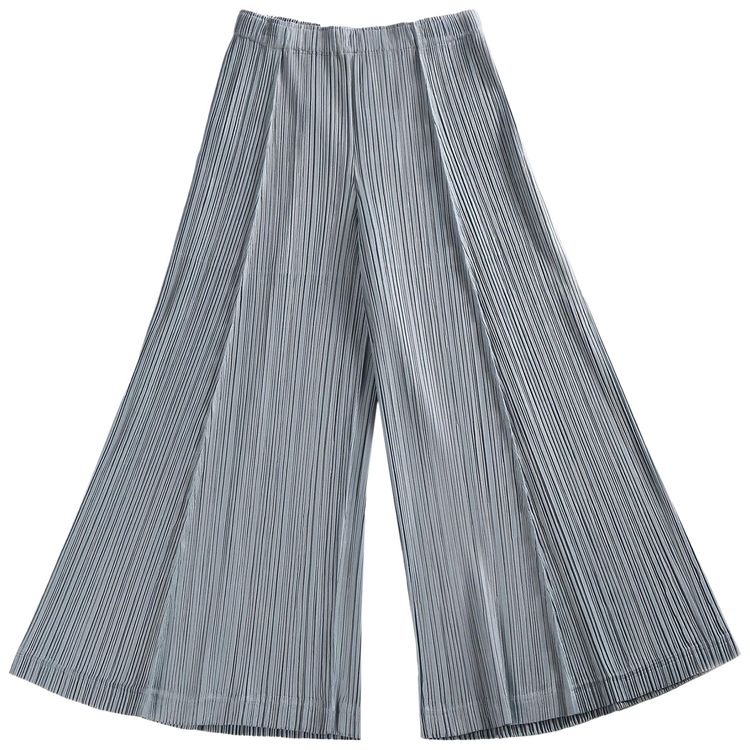 Pleats Please Issey Miyake Thicker Bottoms 1 Pants Cool Grey