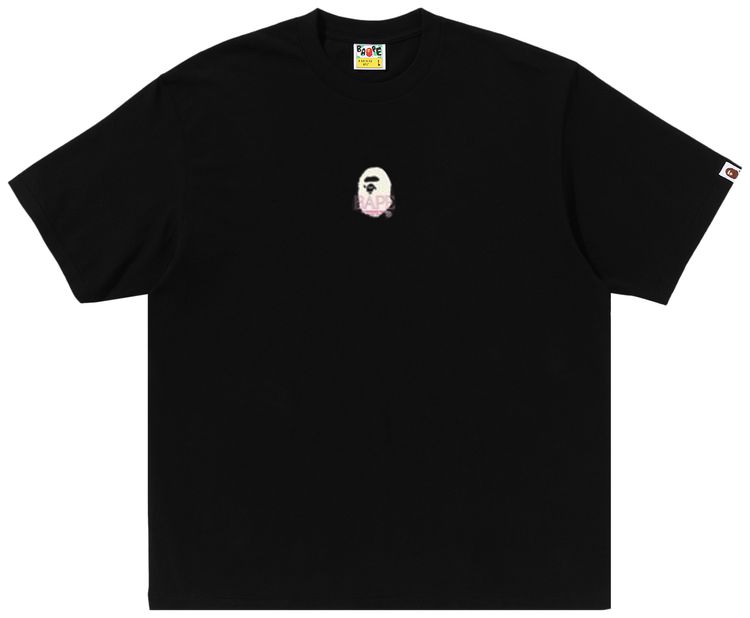 BAPE Ape Head Relaxed Fit Tee Black