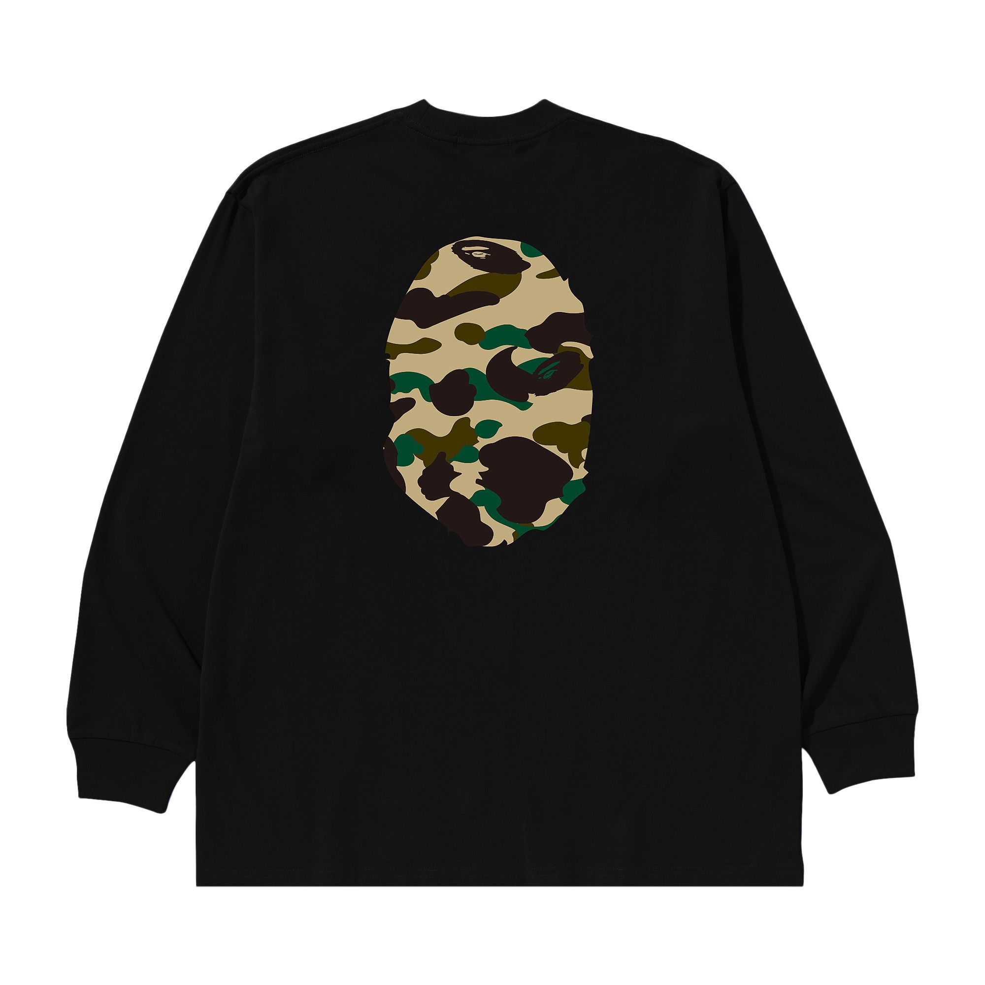 Buy BAPE 1st Camo Ape Head Relaxed Fit Long-Sleeve Tee