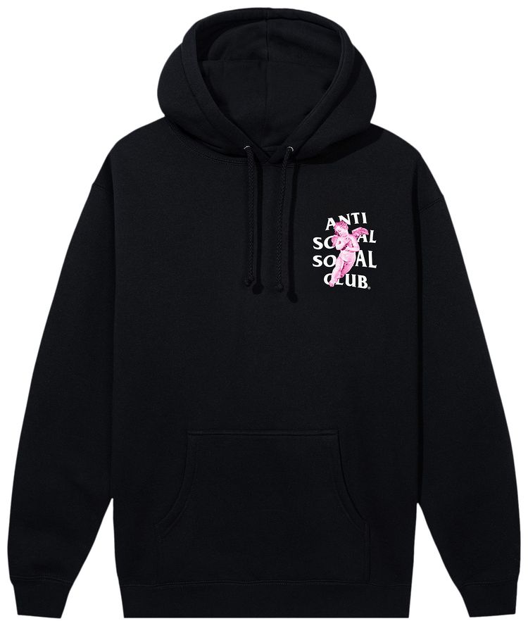 Anti Social Social Club Angels Hoodie Black