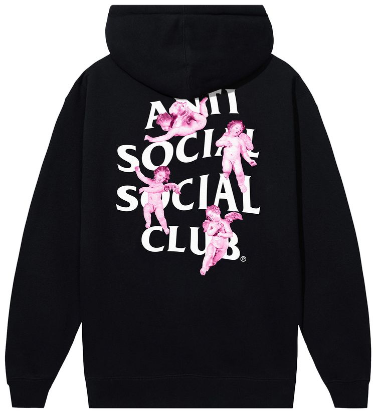 Anti Social Social Club Angels Hoodie Black