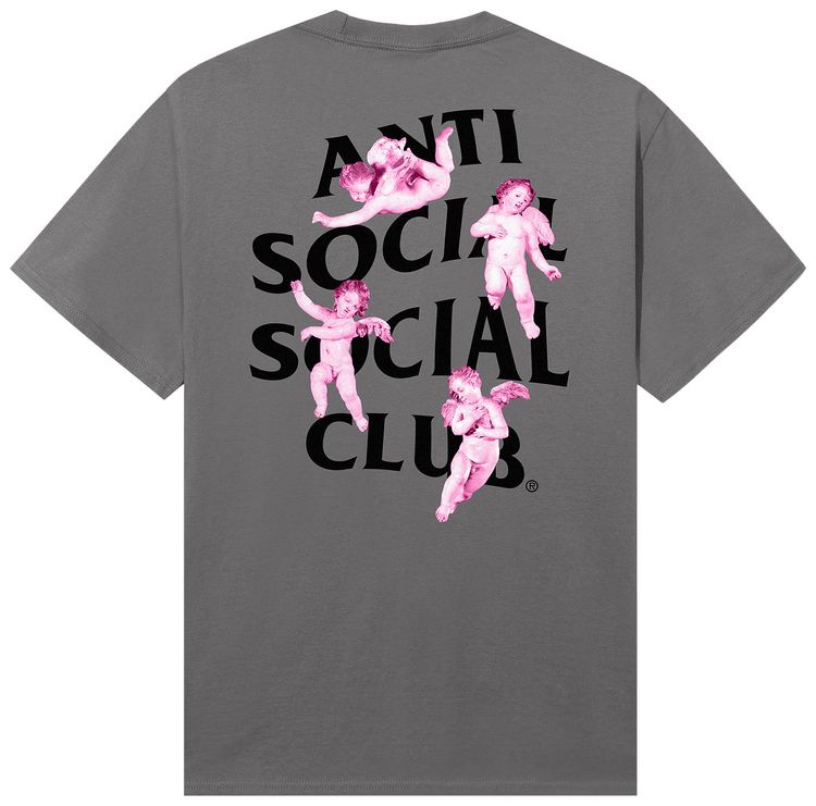Anti Social Social Club Angels Tee Charcoal