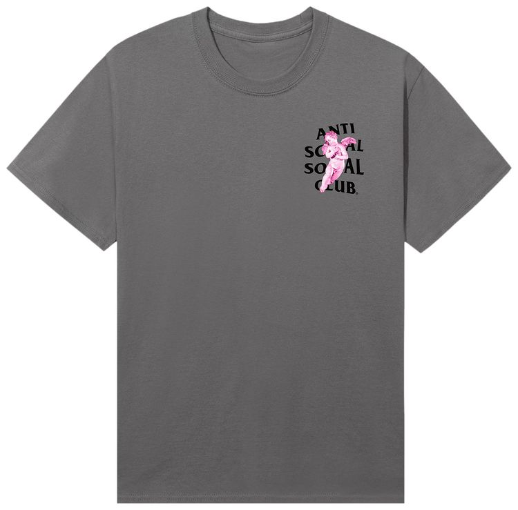 Anti Social Social Club Angels Tee Charcoal