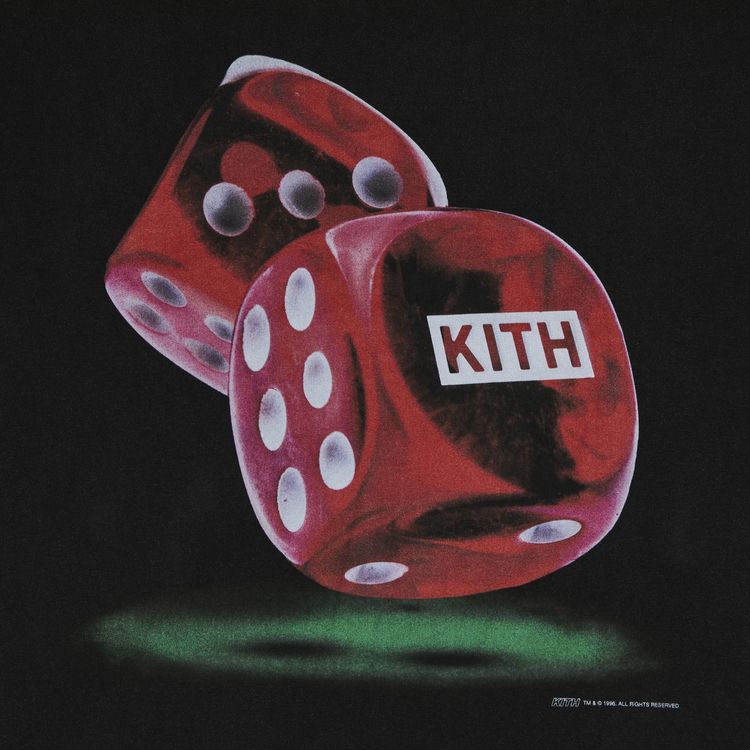 Kith High Stakes Vintage Tee Black