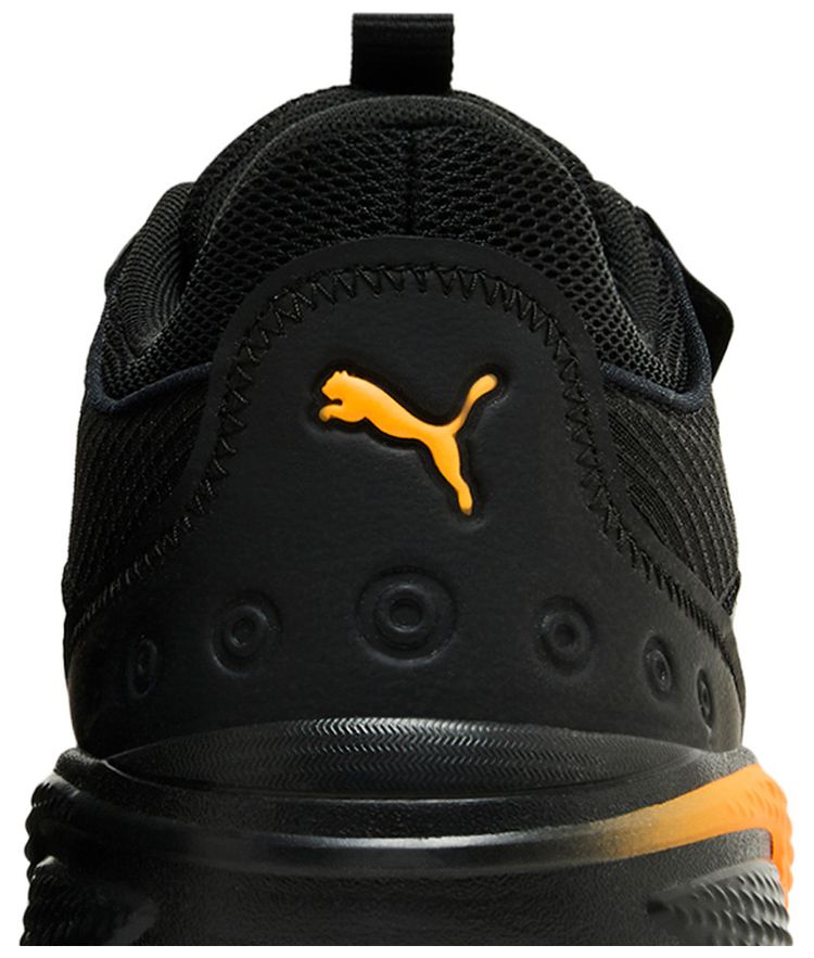 Puma Court Rider Pop   Black Vibrant Orange