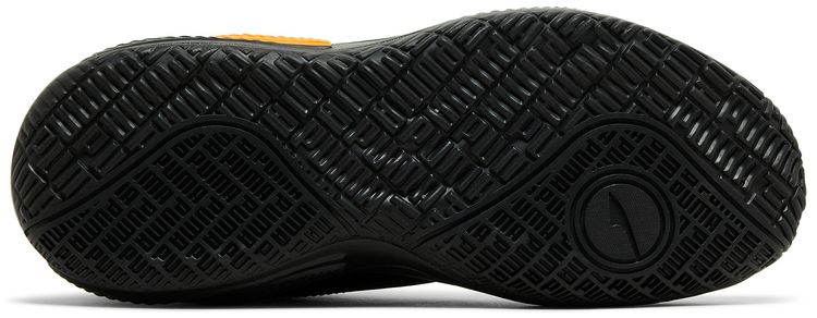 Puma Court Rider Pop   Black Vibrant Orange