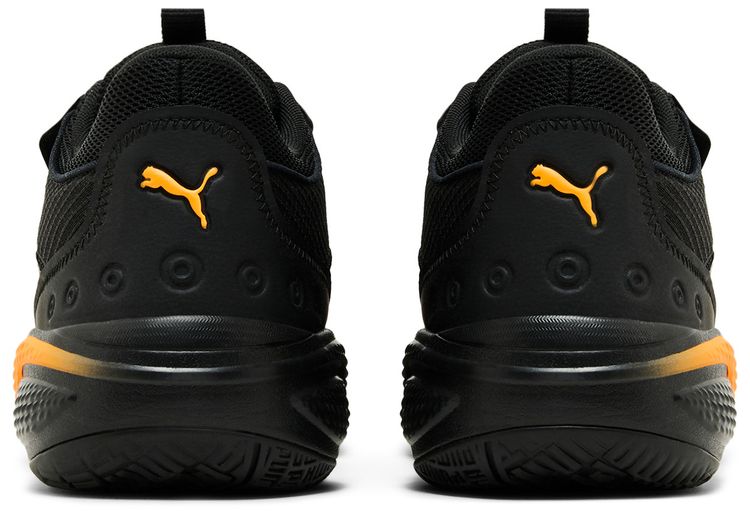 Puma Court Rider Pop   Black Vibrant Orange