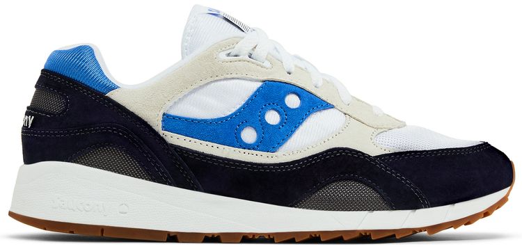 Saucony Shadow 6000 White Navy Royal