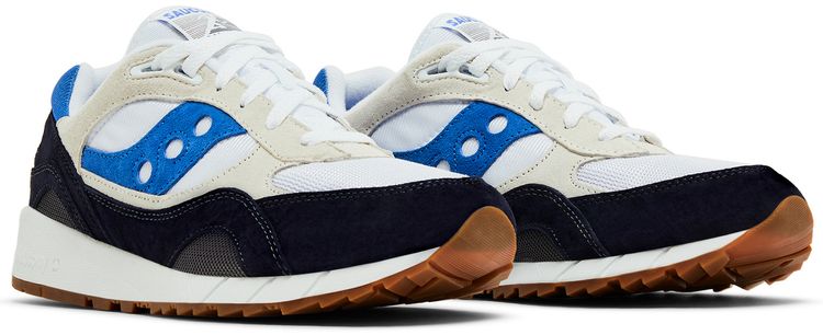 Saucony Shadow 6000 White Navy Royal