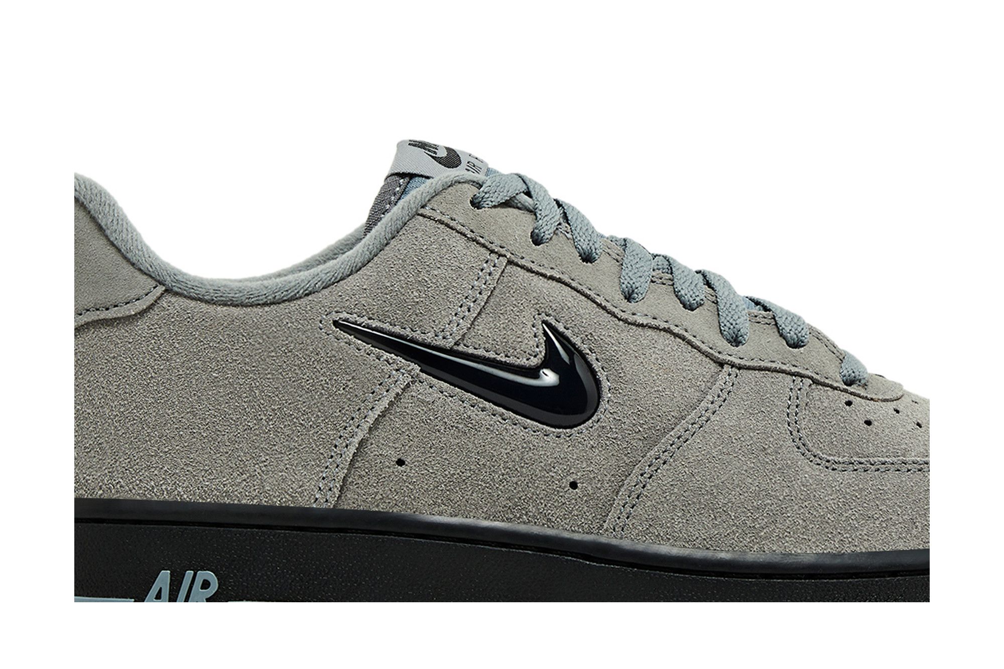 スニーカー Nike AIR FORCE 1 HQ3827-001 Buy Air Force 1 Jewel 'Cool Grey Black' - HQ3827 001 | GOAT