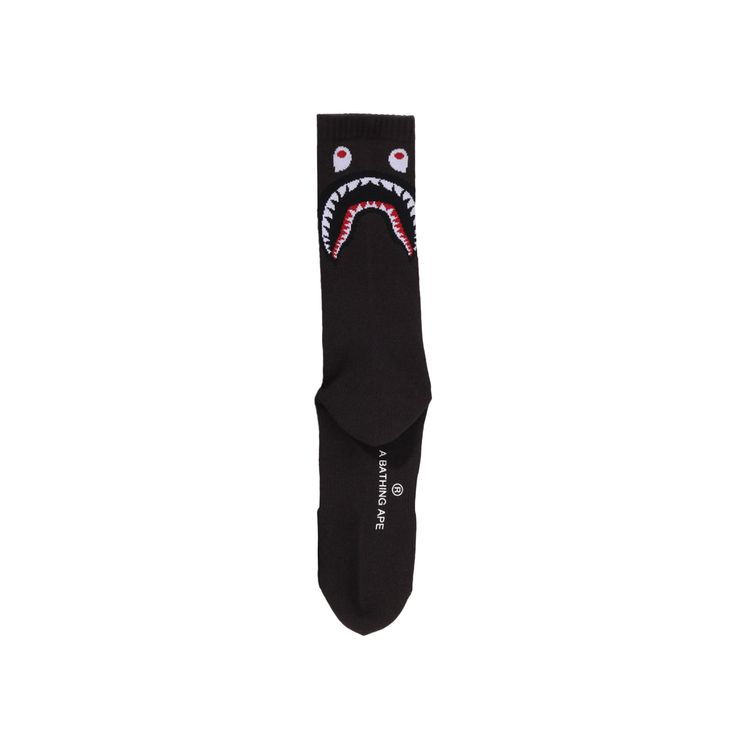 BAPE Shark Socks Black
