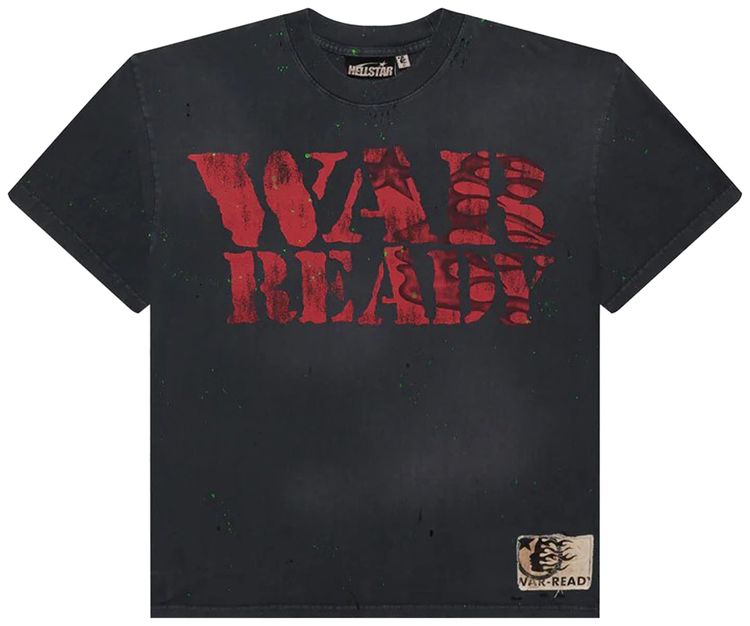 Hellstar War Ready T Shirt Black