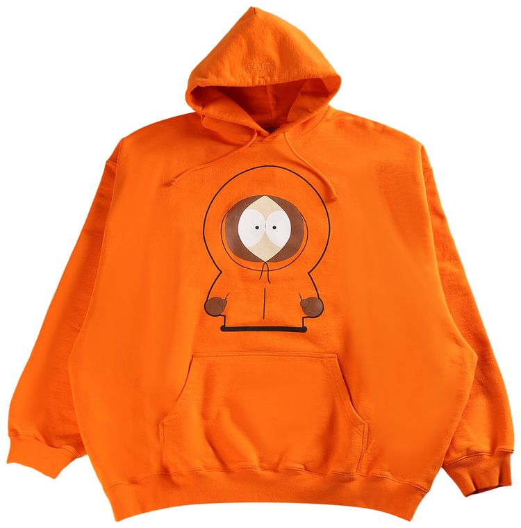 Vetements Kenny Oversized Hoodie Orange