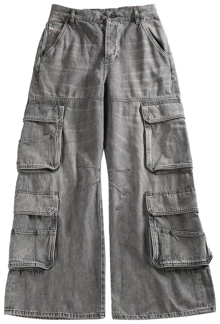 Diesel D Sire Cargo D Pant Grey