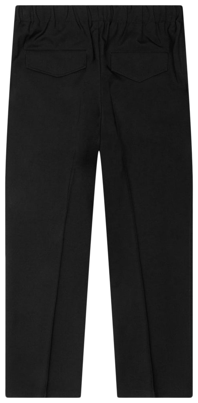 Jil Sander Tapered Gabardine Trouser Black