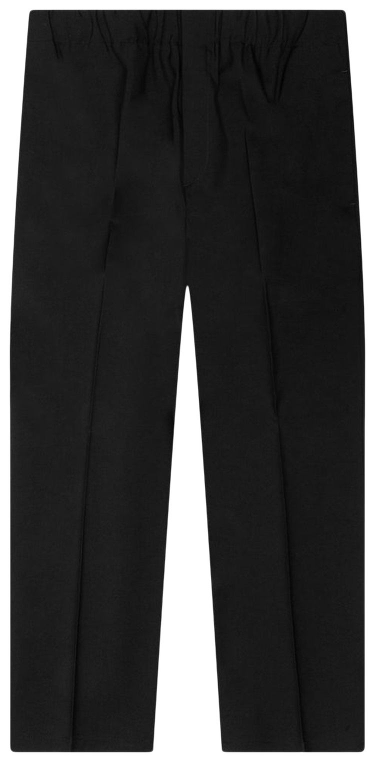 Jil Sander Tapered Gabardine Trouser Black
