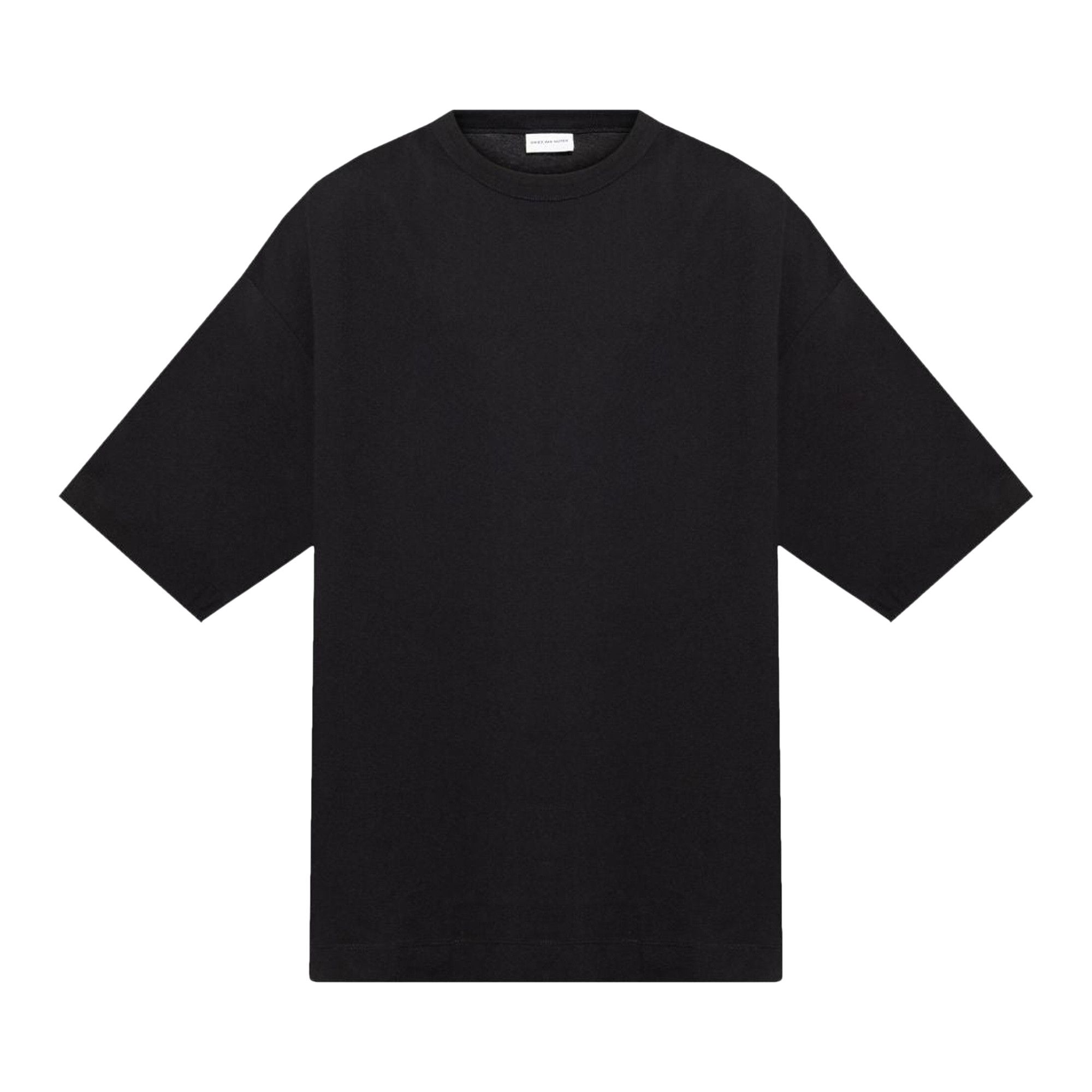 Buy Dries Van Noten Hein Short-Sleeve T-Shirt 'Black' - 251 021102
